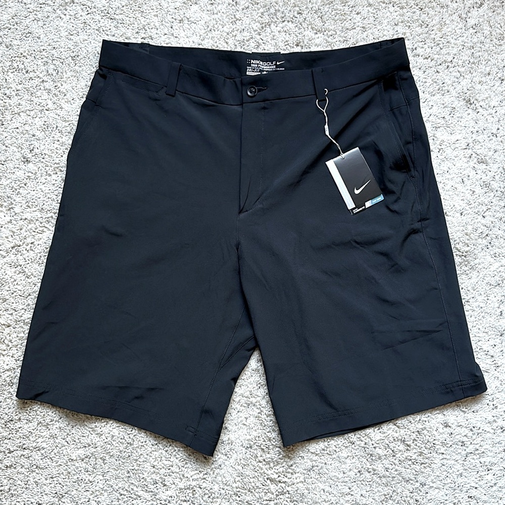 NWT Nike Men’s Dri-Fit Shorts Black Size 36